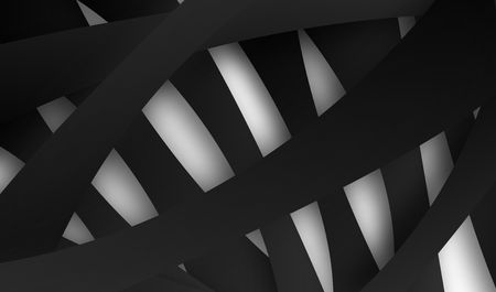 abtract black and white background, vector ,illustration, paper art styleのイラスト素材