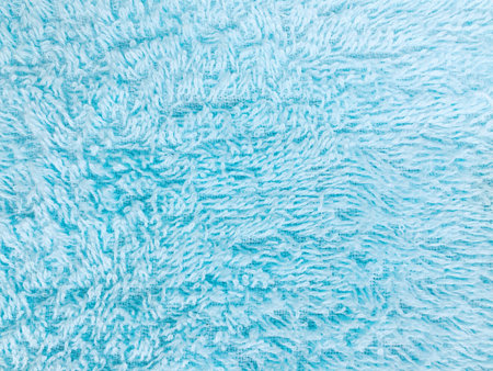 blue towel backgroundの写真素材