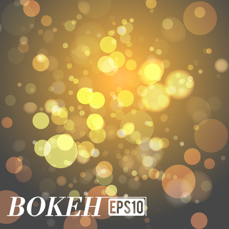 Vector abstract bokeh background.のイラスト素材