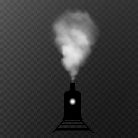 Smoke vector condensation trails.のイラスト素材