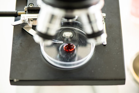 Lab working chemical testing medical,Colored liquidsの写真素材
