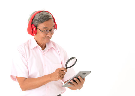 Older men and modern technology,isolated