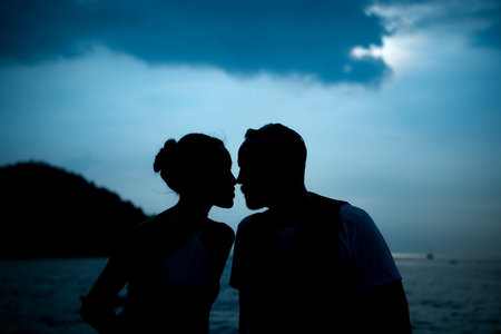 Happy moments of interracial couples on a yacht The couple had their honeymoon at one of Asia's most...