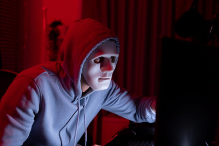 This is the face of a hacker who is knowledgeable with operating systems and other programs. He will...
