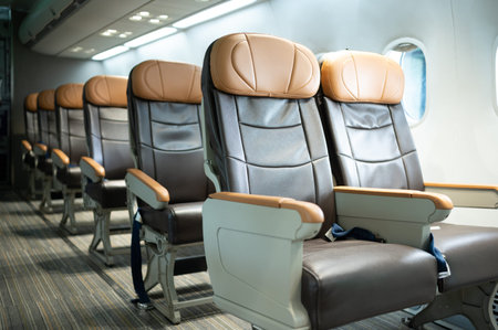 Passenger's seat on an airplane