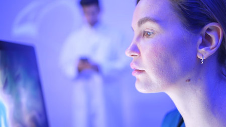 The tired eyes of doctors and medical professionals staring at computer screens to find a way to...