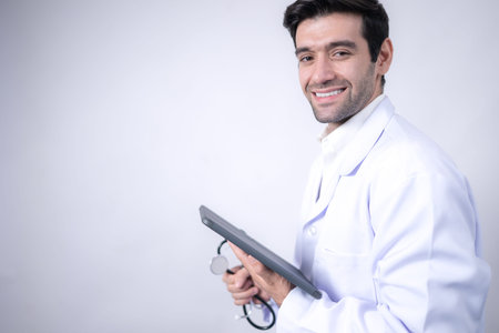 Portrait of doctors and medical professionalsの写真素材