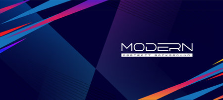 Colorful Banner design colored stripes horizontal vertical. Bright dynamic. Modern Abstract Design.のイラスト素材