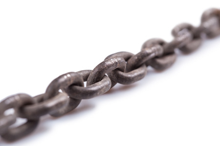 Old chainの写真素材