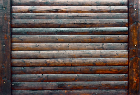 Beautiful brown wood panel background or textureの写真素材