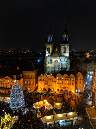 Prague Christmas Marketのeditorial素材