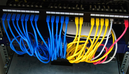 Server in a technology data center 