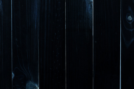 Dark blue wooden planks with for background or textureの写真素材