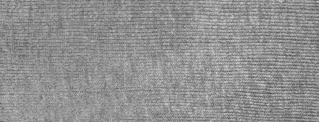 panorama texture gray cotton fabric materialの写真素材