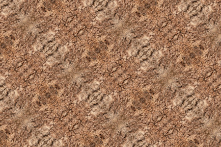 texture of beautiful natural brown sheepskin
