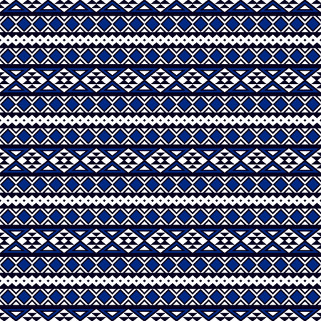 Aztec seamless pattern. Folklore stylized abstract vector background. Boho design.