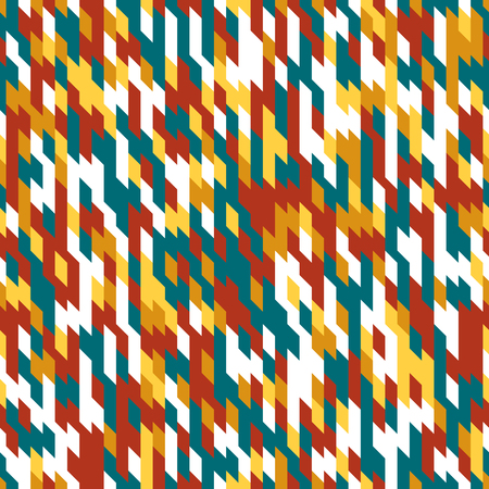 Vector seamless pattern with geometrical ornament. Simple abstract background. Stylish print template for fabric and paper.のイラスト素材