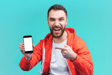 Congratulations! Your bet wins! Lucky winner celebrating after betting online at bookmaker's website...
