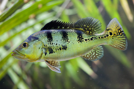 Butterfly peacock bass (Cichla ocellaris).