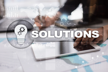 Business solutions concept.