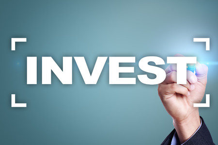 Invest. Return on investment. Financial growth. Technology and business concept.の写真素材
