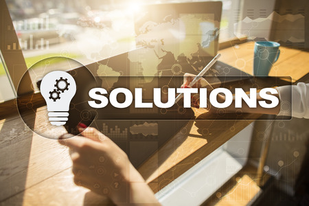 Business solutions concept.