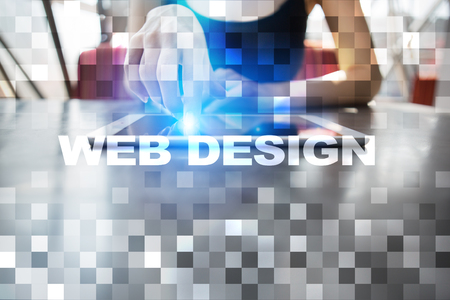 Web design and development concept.の写真素材