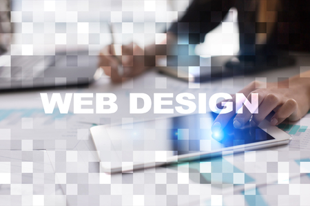 Web design and development concept.の写真素材