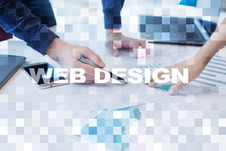 Web design and development concept.の写真素材