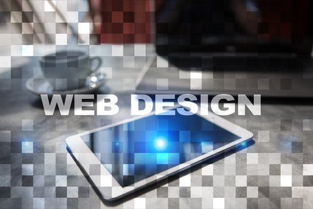 Web design and development concept.の写真素材