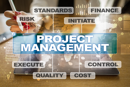Project management. Business concept.の写真素材
