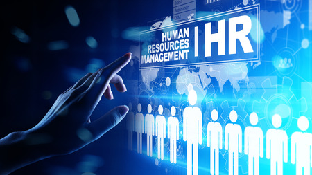 Human Resources, HR management, Recruitment, Talent Wanted, Employment Business Concept.の写真素材