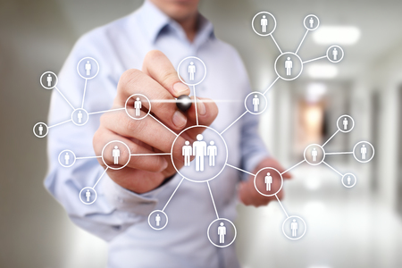 HR Human resources management. Recruitment, Hiring, Team Building. Organisation structure.の写真素材