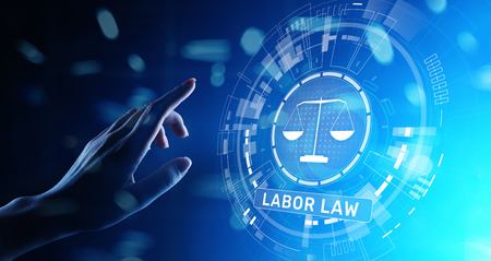 Labor Law Lawyer Legal Business Consulting concept.の写真素材