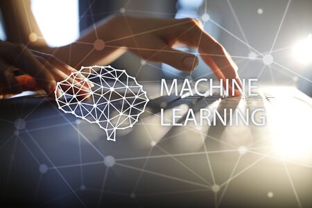 Machine learning technology and artificial intelligence in modern manufacturing.