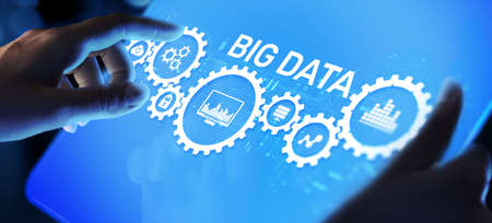 Big Data Science concept analysis analytics technology internet concept.の写真素材