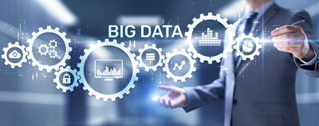 Big Data Science concept analysis analytics technology internet concept.の写真素材
