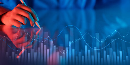 Data Visualization in Financial Analytics with Trend Analysis.