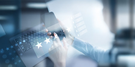 User Feedback and Digital Rating System Interface.