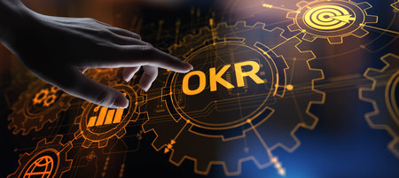 OKR Concept: Setting Objectives and Key Results for Enhanced Performance.
