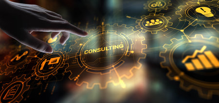 Consulting Concept: Providing Expert Advice for Business Solutions.