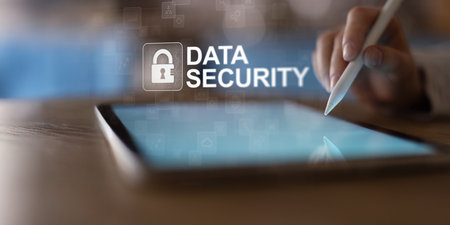 Data Security and Privacy Protection Concept.