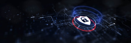 Cyber Security Concept: Protecting Information and Systems from Digital Threats.の写真素材