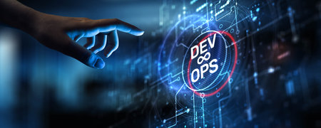 DevOps Concept: Integrating Development and Operations for Enhanced Software Delivery.