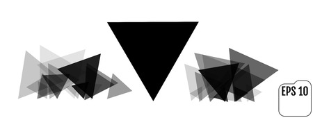 Abstract background with hipster triangles. Triangle pattern background. For cover book, brochure, flyer, poster, magazine, cd cover design, t-shirtのイラスト素材