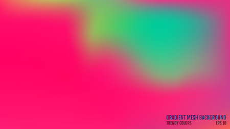 Modern background. Colors transition concept. Gradient mesh. Abstract Cover. Trendy colored Surface. Elegant pattern. Vector illustration.のイラスト素材