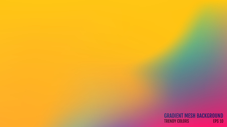 Modern background. Colors transition concept. Gradient mesh. Abstract Cover. Trendy colored Surface. Elegant pattern. Vector illustration.のイラスト素材