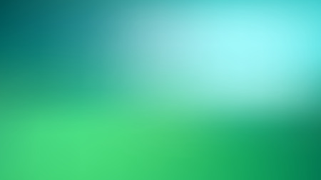 Abstract green and blue blurred gradient mesh background with light. Trendy colors. Modern nature backdrop. Ecology concept for your graphic design, banner or posterのイラスト素材