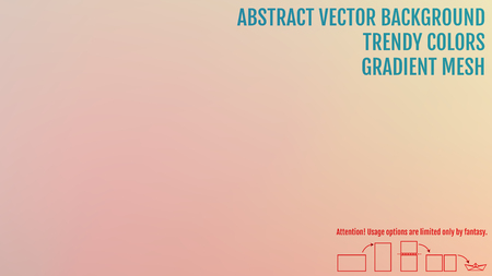 Abstract gradient mesh background with trendy colors. Vector illustrationのイラスト素材