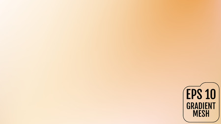 Abstract orange and gold blurred gradient background with light. Holiday backdrop. Vector illustration. Celebration concept for your graphic design, banner, poster, user interface or app.のイラスト素材